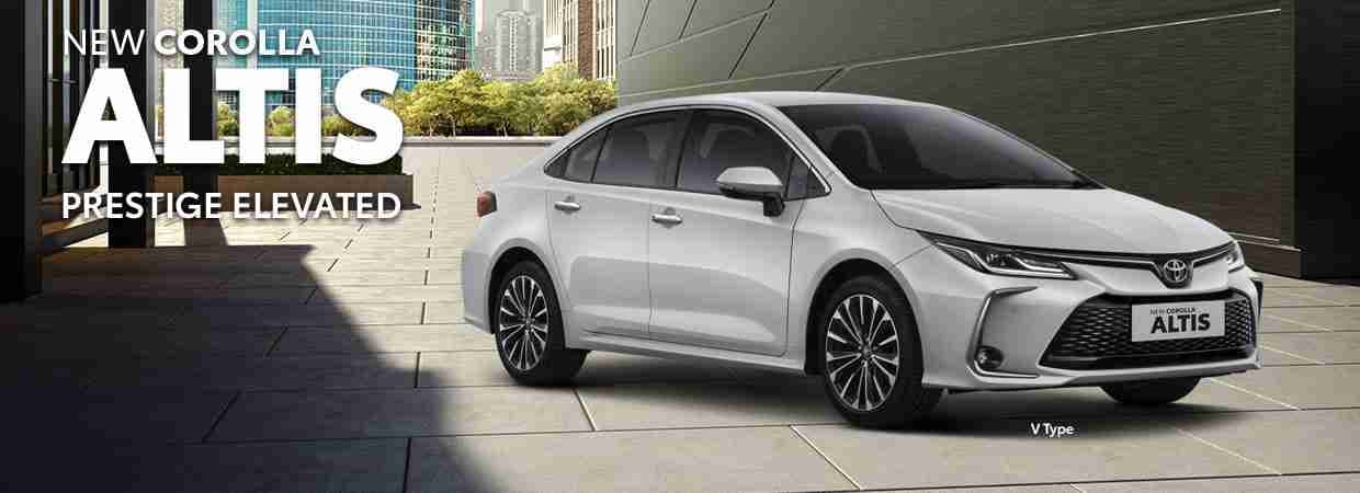 New Corolla Altis